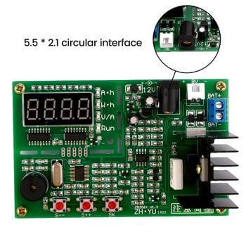 TOP Lithium Battery Tester ZB206+V1.3 18650 Lithium Battery Tester ZB206 V1.3 DC 5V 12V Battery Capacity Tester with Resistance