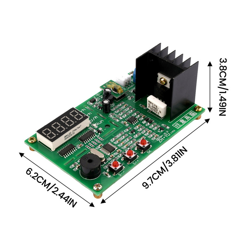 TOP litija bateriju testeris ZB206+V1.3 18650 litija bateriju testeris ZB206 V1.3 DC 5V 12V akumulatora jaudas testeris ar pretestību