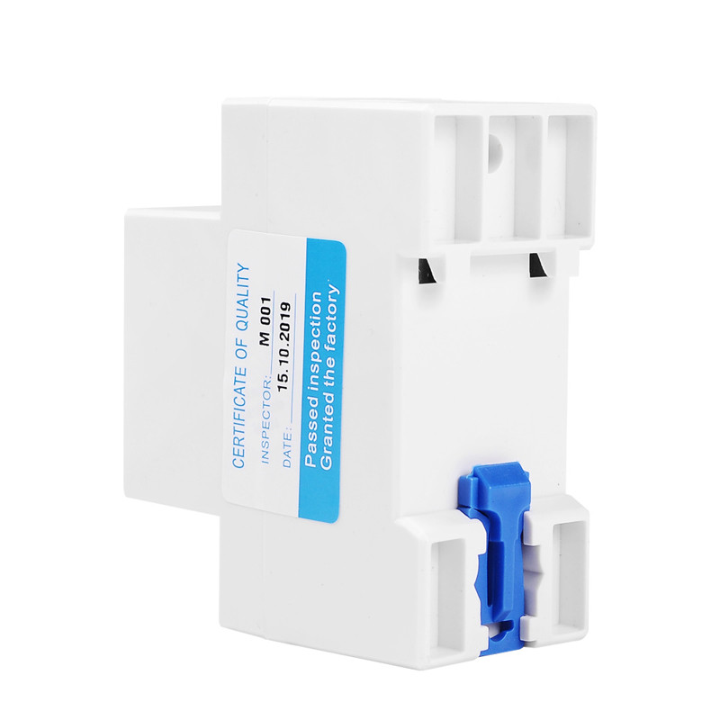 Din Rail LCD Ψηφιακός οπίσθιος φωτισμός Μονοφασικός μετρητής ενέργειας kWh Μετρητής κατανάλωσης ισχύος Wattmeter Electronic AC 220V 80A Μηδενισμός Μηδενισμού