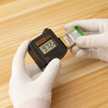 Измервател на батерията 168max Тестери за бутонни клетки Анализатор Дисплей Проверка Карирано натоварване Цифрова литиева батерия Aneng Инструмент за тестване