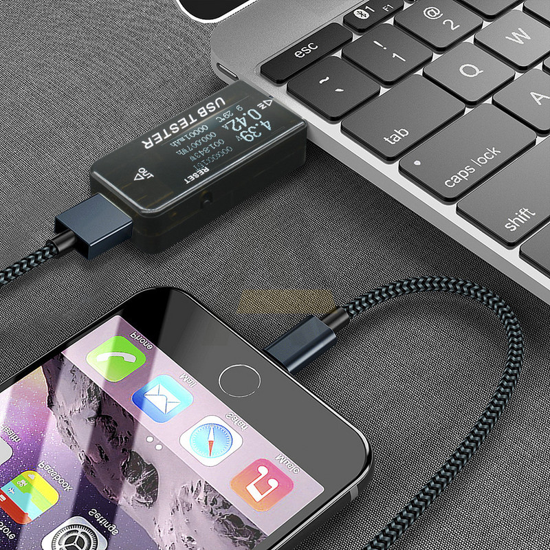 USB áramfeszültség-kapacitás-tesztelő DC 4-30V 5A 50W LED Volt Áramfeszültség-érzékelő töltőkapacitás akkumulátor-tesztelő