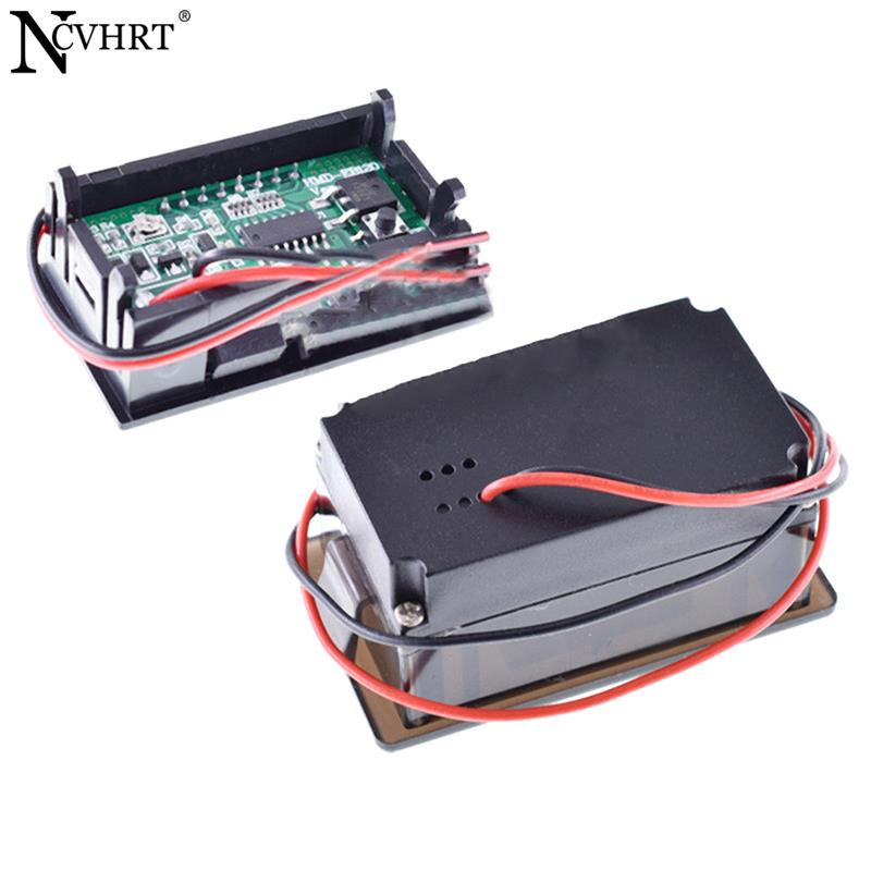 Autó akkumulátor töltöttségi szint jelző 12V 24V 36V 48V 60V 72V lítium akkumulátorok kapacitásmérő teszter kijelző LED tesztelő feszültségmérő