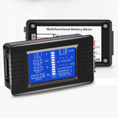 0-200V 50A/100A/200A/300A Baterijos talpos testeris Monitorius Įtampa Srovės Atsparumas Talpa Vatai Galia Energijos matuoklis