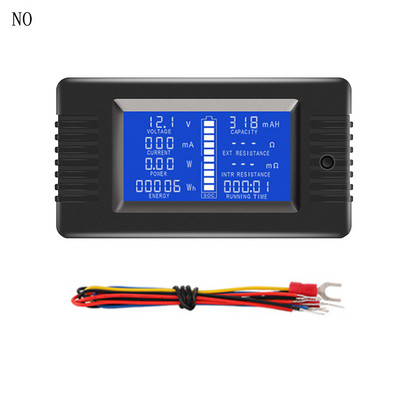 0-200V 50A/100A/200A/300A Baterijos talpos testeris Monitorius Įtampa Srovės Atsparumas Talpa Vatai Galia Energijos matuoklis