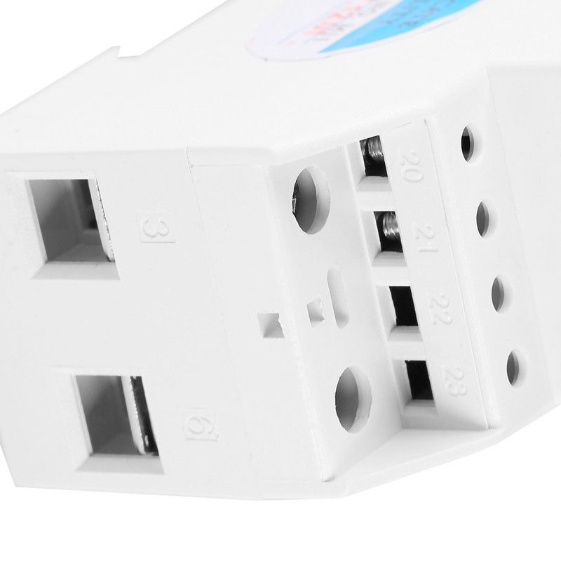 Visokokvalitetni AC 220V 50 Hz kwh jednofazni monitor potrošnje na din šinu 2-žični mjerač električne energije 10-40A elektronički mjerač kWh