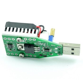 USB 15 W тестер за капацитет на разреждане на батерията, регулируем електронен резистор за натоварване 3,7-13 V части за напрежение