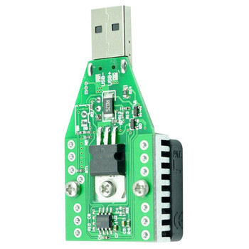 USB 15 W тестер за капацитет на разреждане на батерията, регулируем електронен резистор за натоварване 3,7-13 V части за напрежение