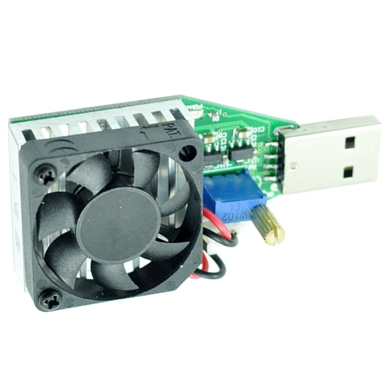 USB 15 W akumulatora izlādes jaudas testeris, regulējams elektroniskais slodzes rezistors 3,7–13 V sprieguma daļas