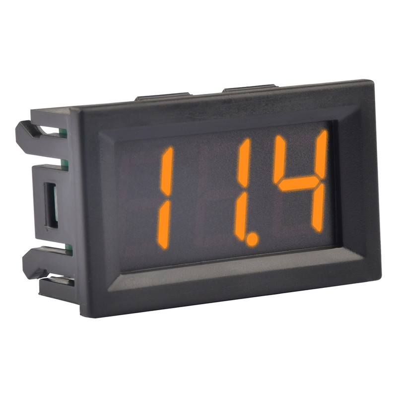 DC100V digitális feszültségmérő háromjegyű, 2 vezetékes LED kijelzőcső teljesítménymérő feszültségmérő feszültségmérő feszültségmérő 0,56 hüvelykes 2 DB