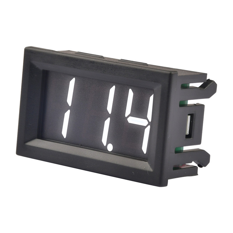 DC100V digitális feszültségmérő háromjegyű, 2 vezetékes LED kijelzőcső teljesítménymérő feszültségmérő feszültségmérő feszültségmérő 0,56 hüvelykes 2 DB