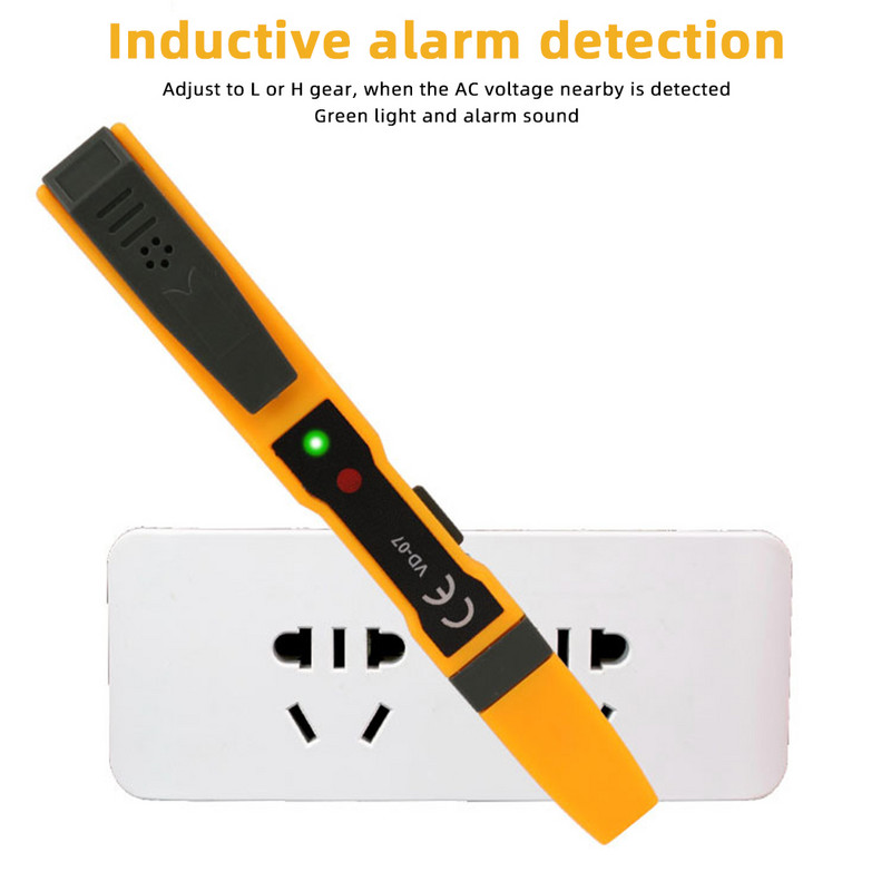 Stilo de testare cu inducție multimodal, creion de testare a punctului de întrerupere a firului de fază/fază, instrumente de măsurare de uz casnic