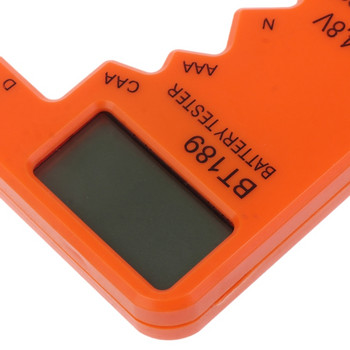 Дигитален тестер за батерии, универсален инструмент за проверка на батерии Тестери за битови батерии за AAA AA C D-9V 1,5 V батерии Бутон клетка