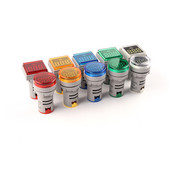 22 mm 50-500 V indikaatortuli vahelduvvoolu 0-99 Hz ruudukujuline ümmargune digitaalne ekraan Pinge hertsmeeter Sagedus pinge tester