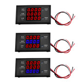 5000W DC8-12V 10A Voltmetru Ampermetru 4 biți Display digital Tensiune curent Power Meter 3 în 1 Volt Detector Tester Panou monitor