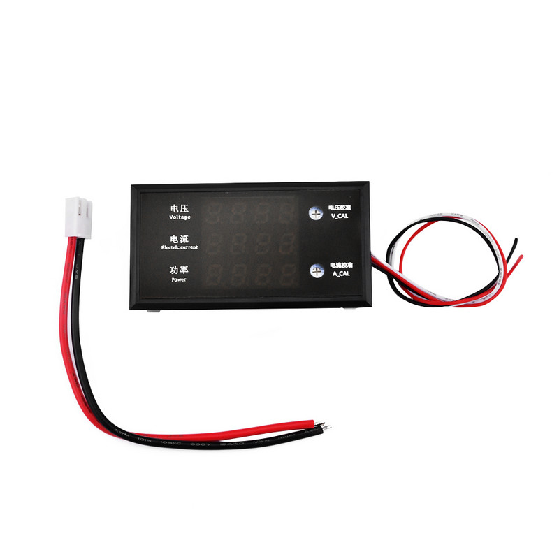 5000W DC8-12V 10A Voltmetru Ampermetru 4 biți Display digital Tensiune curent Power Meter 3 în 1 Volt Detector Tester Panou monitor