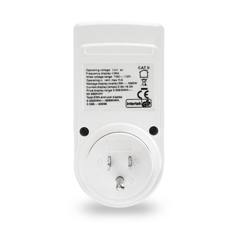 2021 m. Naujausias skaitmeninis galios matuoklis 110v 230v vatmetras Kwh energijos skaitiklis ES / JAV kištukinis energijos skaitiklis išėjimo galios analizatorius