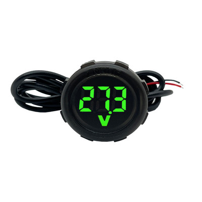 Vodootporni voltmetar DC 4-100 V LED digitalni zaslon DC digitalni automobilski napon Mjerač struje Volt detektor Tester Panel monitora