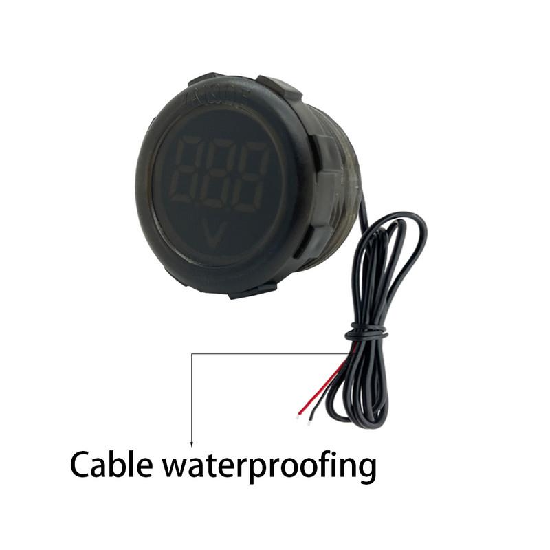 Voltmetru rezistent la apă DC 4-100V Afișaj digital LED DC Digital Auto Contor de curent Tensiune Detector de Volt Tester Panoul de monitor