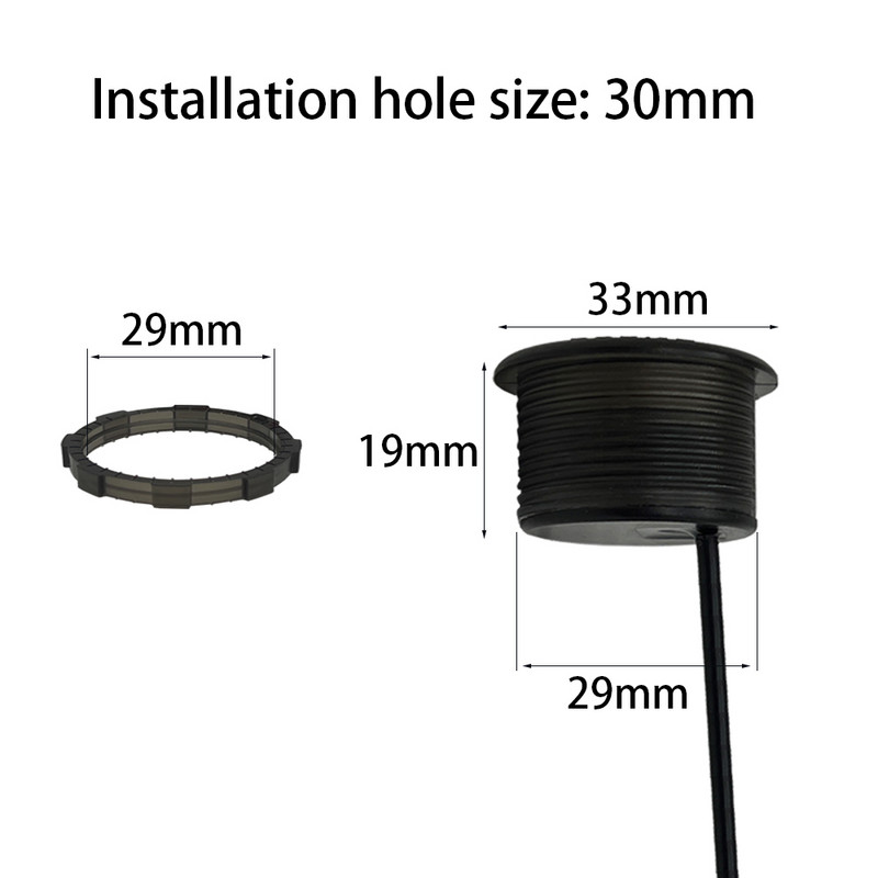 Voltmetru rezistent la apă DC 4-100V Afișaj digital LED DC Digital Auto Contor de curent Tensiune Detector de Volt Tester Panoul de monitor