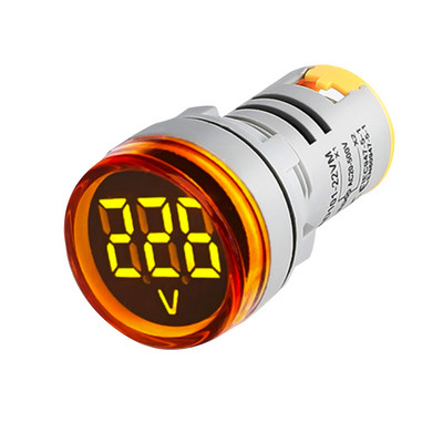 Voltmetru AC 60V-500V Afișaj digital LED Contor de tensiune VOLT + indicator luminos de semnal 110V 120V 220V 240V 380V Monitor