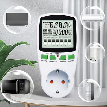 Гнездо за таймер Цифров термостат 220v регулатор на температурата Гнездо за контакт с превключвател за таймер Охлаждане Сензор за температура на отопление