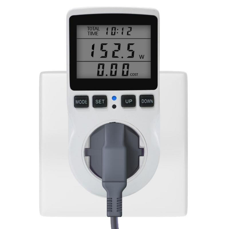 Időzítő aljzat digitális termosztát 220 V hőmérséklet szabályozó aljzat időzítő kapcsolóval hűtés fűtési hőmérséklet érzékelő