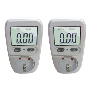 Villamosenergia-felügyelet Aljzat Feszültség Wattmérő Teljesítményfogyasztás Energiamérő