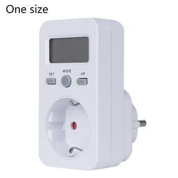 Hot EU Plug Digital Energy Meter Wattmeter DC Wattmeter Watt Monitor Консумация на електроенергия Енергиен анализатор Измерване