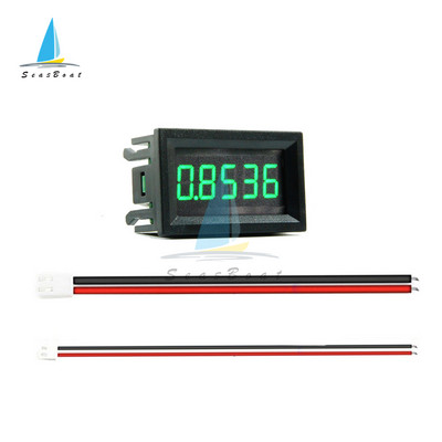 0,56 hüvelykes 5 számjegyű 0-3,0000 A DC LED digitális árammérő Nagy pontosságú árammérő panel 4 vezetékes DC4 ~ 30V