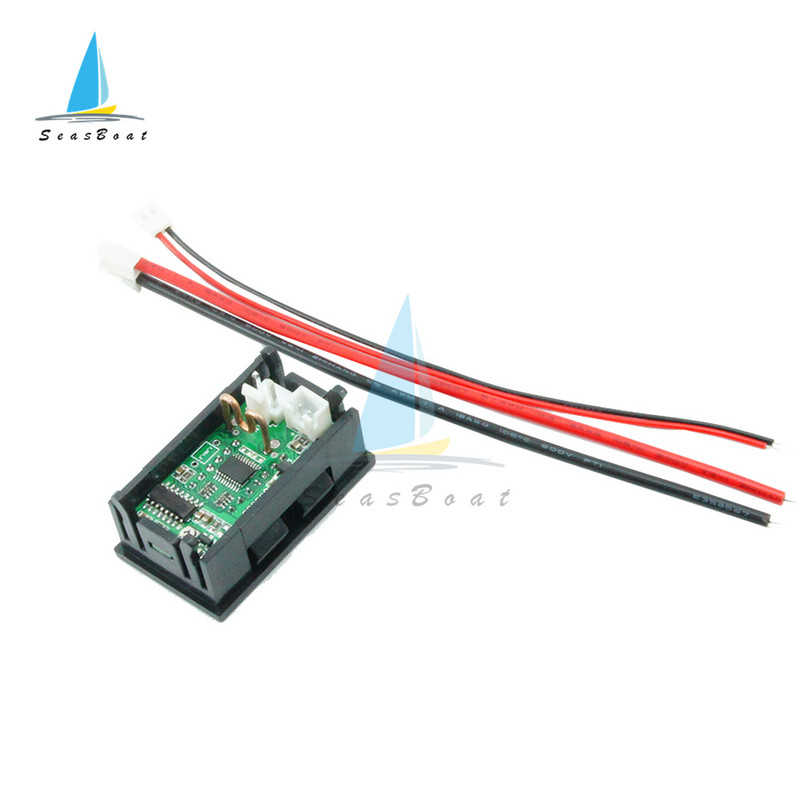 0,56 inci 5 cifre 0-3,0000A DC LED Ampermetru digital Contor de panou de curent de înaltă precizie 4 fire DC4 ~ 30V