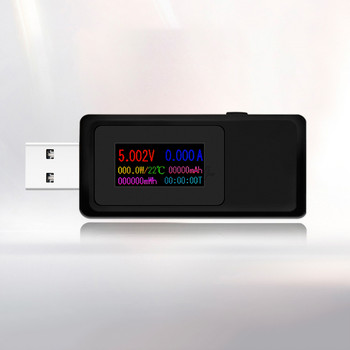 Έγχρωμη οθόνη USB Δοκιμαστής τάσης οργάνου μέτρησης ανιχνευτής φορτιστή Βολτόμετρο Αμπερόμετρο Προστασία φόρτισης κινητού τηλεφώνου DC4-30V