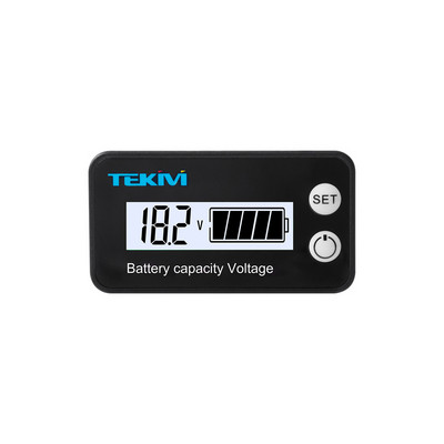 DC akkumulátor feszültségmérő DC 12V-70V kapacitásjelző teljesítménymérő lítium ólom-sav cella 12V 24V 48V autó motorkerékpár feszültségmérő