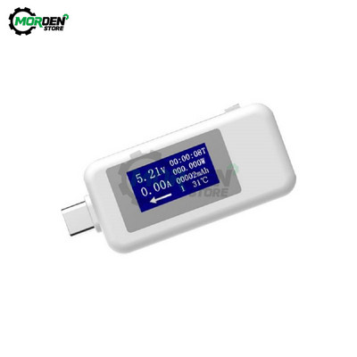 DC 4-30V Tester USB tip C Contor de tensiune curent Voltmetru de sincronizare Ampermetru Monitor digital Indicator de întrerupere a puterii Încărcător de bancă