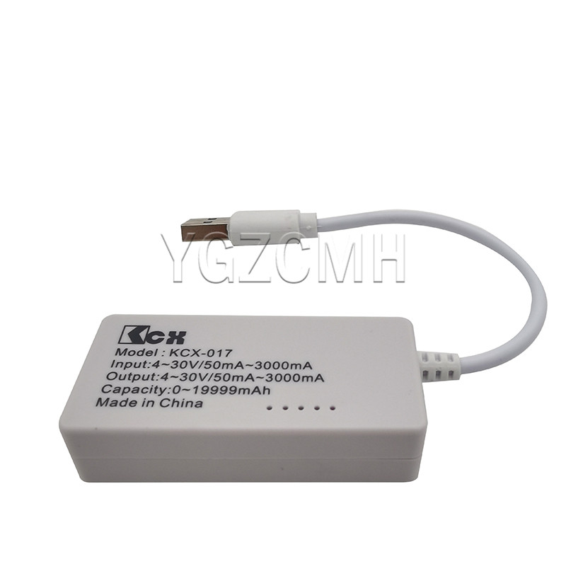 Mikro USB lādētāja akumulatora ietilpības pārbaudes sprieguma strāvas testera mērītāja detektors