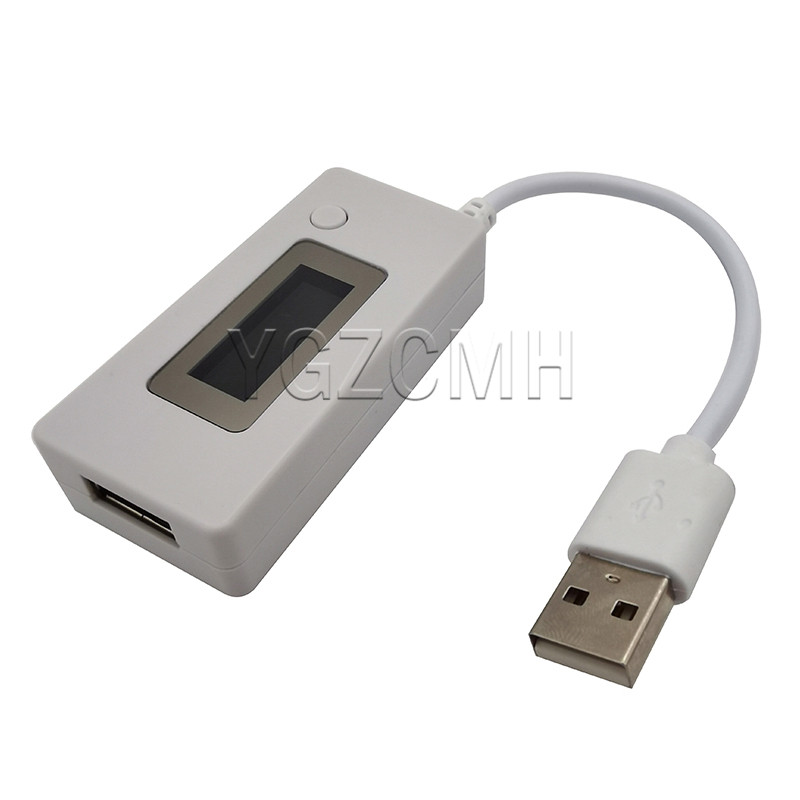 Mikro USB lādētāja akumulatora ietilpības pārbaudes sprieguma strāvas testera mērītāja detektors