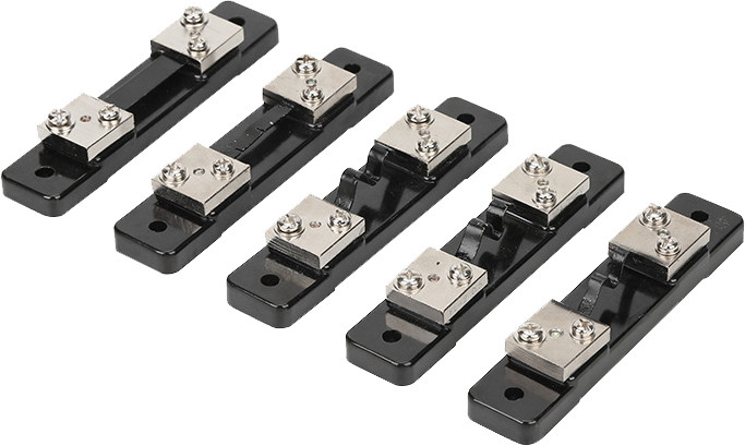 1vnt Išorinis šuntas FL-2 10A-50A/75mV srovės matuoklis Šunto rezistorius Skaitmeniniam ampermetro stiprintuvo voltmetro vatmetrui