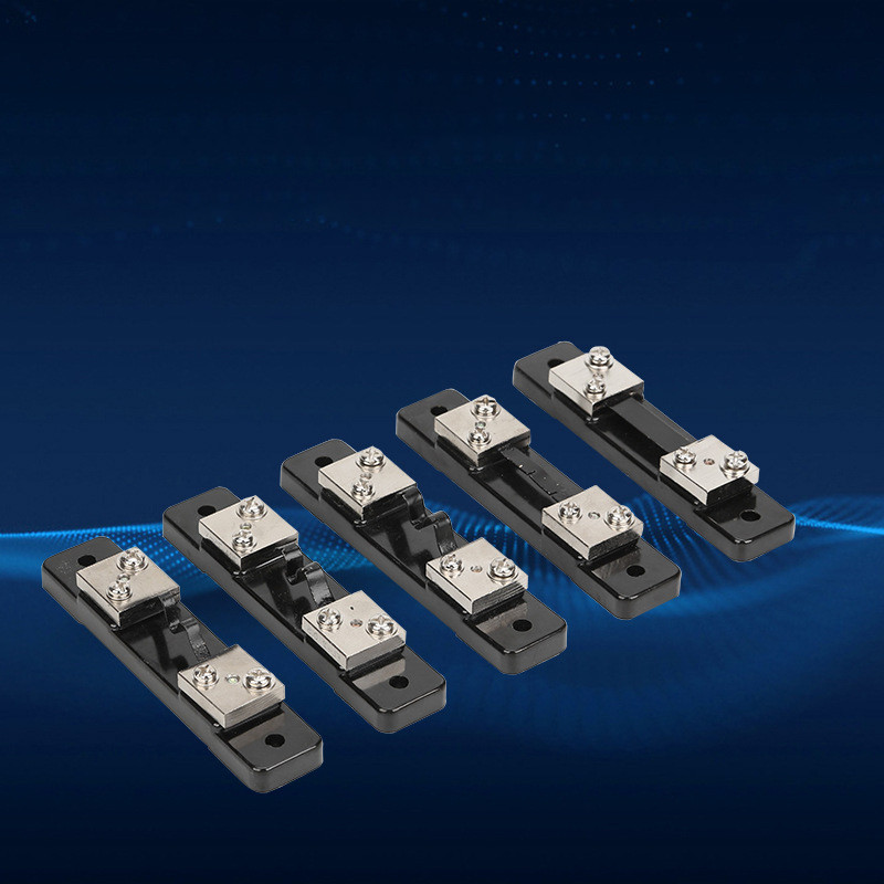 1vnt Išorinis šuntas FL-2 10A-50A/75mV srovės matuoklis Šunto rezistorius Skaitmeniniam ampermetro stiprintuvo voltmetro vatmetrui