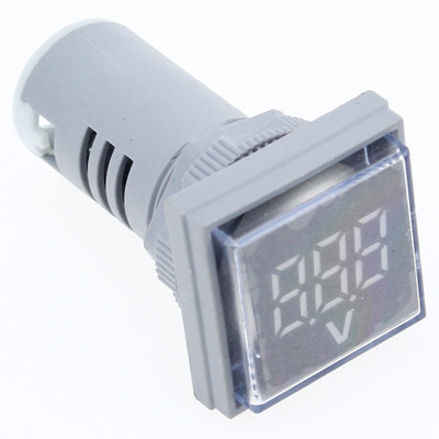 Kvadratinis LED skaitmeninis voltmetras ir ampermetras įtampos matuoklis srovės matuoklis AC 60-500V 0-100A D18 dropship