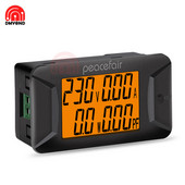 AC 40-400V 100A digitális multiméter feszültség áramerősségmérő elektromos műszer Teljesítménytényező mérő Wattmérő PZEM-028