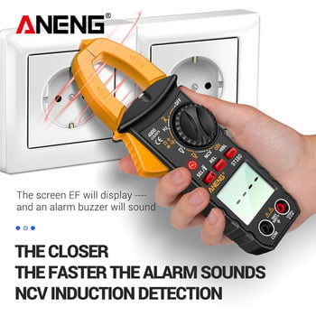 ANENG ST180 4000 Counts Digital Clamp Meter AC Current Multimeter Амперметър Voltage Tester Car Amp Hz Capacitance NCV Ohm Tool