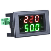 Γεννήτρια Διπλής Οθόνης LED Ψηφιακό AC Voltmeter Συχνόμετρος Εργαλείο δοκιμής ανιχνευτής τάσης