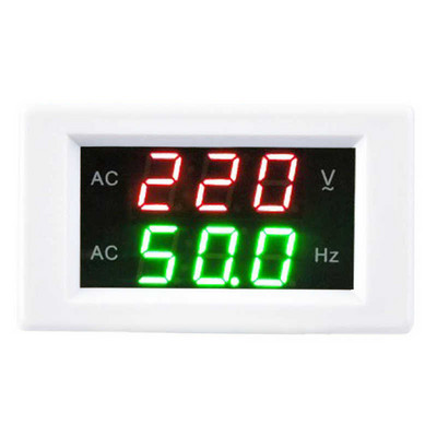 Γεννήτρια Διπλής Οθόνης LED Ψηφιακό AC Voltmeter Συχνόμετρος Εργαλείο δοκιμής ανιχνευτής τάσης