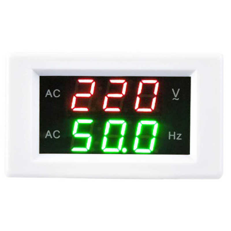 Γεννήτρια Διπλής Οθόνης LED Ψηφιακό AC Voltmeter Συχνόμετρος Εργαλείο δοκιμής ανιχνευτής τάσης
