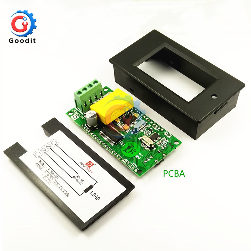 AC 80-260V 100A 50A 20A LCD digitális feszültségmérő Teljesítmény Energiajelző Voltmérő Ampermérő Wattmérő Áram Amper Volt teszter