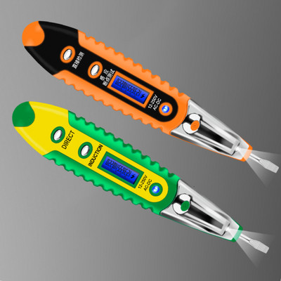 AC DC 12-250V Tester multidigital creion Tester Șurubelniță electrică Display LCD Detector de tensiune Test Pen Instrumente pentru electrician