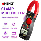 ANENG ST170 skaitmeninis gnybtų matuoklis 1999 DC/AC srovės multimetras Ampermetras įtampos testeris Diodo srovės talpos NCV omų bandymas