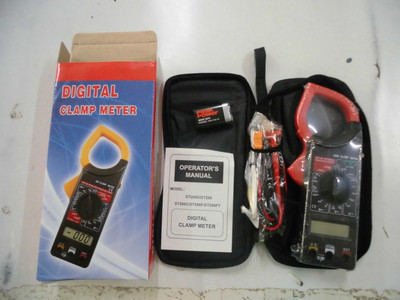 Digitális bilincsmérő 266C hőmérséklet teszttel мультиметр цифровой автоматический Clamp Multiméter Ampermérő Multiméter Szerszámok