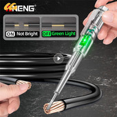 Električna ispitna olovka Odvijač 24-250 V Inteligentni detektor napona Tester strujnog kruga sa svjetlom indikatora Zvuk i svjetlo Alarmna olovka