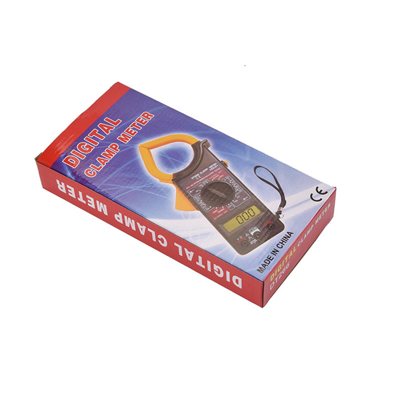 QHTITEC Tangid Ampermeeter DT266 Digitaalne klambrimõõtur 1000A 1000V Voltmeeter Ampermeeter Elektrik Klamber Multimeeter Tangid