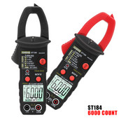 Digitaalne klambrimõõtur Professionaalne multimeeter Ohm Hz Tester Pingemõõtur True RMS ST184 6000 Loendab vahelduv- ja alalispinge tester